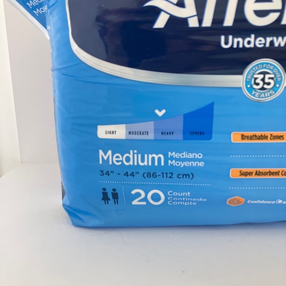 Attends Disposable Underwear Pull On with Tear Away Seams Medium, AP0720 NEW - Picture 5 of 8